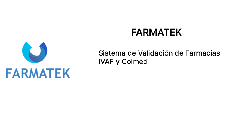 Sistema de validación de farmacias IVAF y Colmed