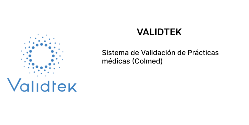 Sistema de validación de prácticas médicas